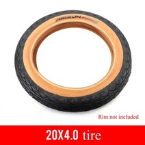로드산악마라톤사이클 자전거타이어 CHAOYANG-20x4.0 팻 타이어 E-자전거 20 인치 스노우 60TPI 펑크 방