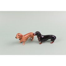 [동물도자기] 닥스훈트 강아지 개