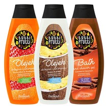 [공식수입] 파모나 트로피칼 향기로운 샤워젤(바디워시) 425ml x 3종, 샤워젤 2종 (파파야+페어), 멜론&워터멜론 샤워젤