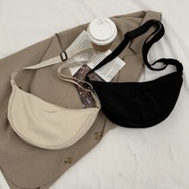 유리글로우 미니 크로스 호보백 만두백