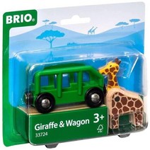 생기 BRIO WORLD 기린과 왜건 33724