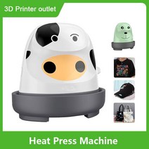 열프레스기 열전사 전사기 프린팅 미니 열 기계 간편한 가열 승화 디지털 전송 다리미 DIY 가정용 티셔츠 인쇄, 01=Green EU US_미국