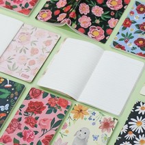 블루밍 스티치노트 S, 로즈, 로즈, 1개