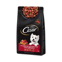 시저 애견용 어덜트 사료1kg(3종 선택), 1KG, 쇠고기, 1개