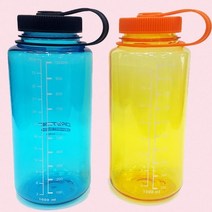 마카루 1L 물통 물통케이스, 1L오렌지물통+케이스, 1개