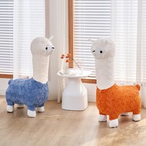 알파카 의자 귀여운 동물 체어, 연두 높이 105 cm