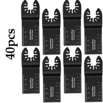 전동공구 82440pcs Fein 절단 도구 정밀 톱 블레이드 하드 소재 금속 세트, 05 40pcs_01 다목적 절단_01 35mm