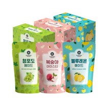 에이드 3종(블루레몬+복숭아+청포도 각 10팩, 에이드 3종(블루레몬+복숭아+청