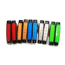 12V 24V LED 차폭등 시그널램프 깜빡이 미등 휀다등, (24V)3030화이트