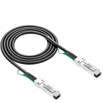40G QSFP DAC 케이블 40GBASECR4 패시브 직접 연결 구리 트위낵스 브로케이드 40GQSFPC0101 장치용 1M (3.3 피트), for Juniper