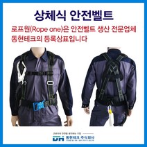 동현테크 상체식 안전벨트 안전대 안전그네, 상체식 C-1 더블 - 파랑, 1개