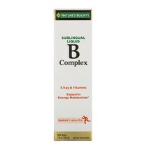 Nature's Bounty BComplex Sublingual Liquid 2 fl oz (59 ml)