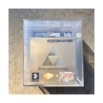 미니게임기 RARE- Boxed 닌텐도 게임보이 Advance SP 골드 Zelda Minish Cap 한정판!!