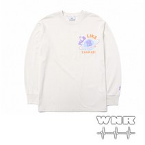 엠엘비 MLB) LIKE 플래닛 오버핏 긴팔티셔츠 3ATSL0214-50CRS