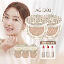 [최신상] AGE20s 실크 하이 커버 쿠션(본품2+리필3+립스틱), 색상:21호, 단품