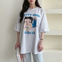 브리스살롱 빅사이즈티 99까지 원마일웨어 파마머리 박스티