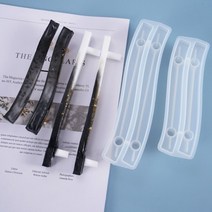 실리콘 몰드 큰 사각형 트레이 uv 수지 금형 크리스탈 에폭시 실리콘 금형 diy 과일, 2개