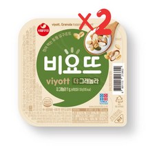 키워도 사무실 탕비실 운동 학생 간식 맛있는 간식 서울우유 비요뜨 더:그래놀라 136g x 12개 136g, 2세트