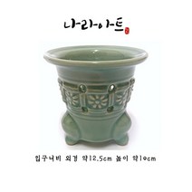 나라아트 풍란 동양란 난화분 모음, 76. 청자풍란분(대)