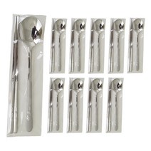 키친아트 국내산 클로버 샌딩 스텐 수저세트 개별포장 선물포장, 벌크형포장 10인세트