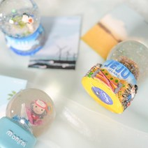 제주도 성산 해녀 기념 스노우볼 3종모음 워터볼 소품 집들이선물 인테리어, 02. 바다해녀