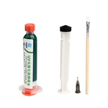 녹색 UV 솔더 마스크 10ML BGA PCB 페인트 부식성 아킹 방지 솔더링 페이스트 플럭스 감광성 잉크 그린 오일, [01] 10cc