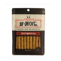 건강한입 강아지 수제 간식 오리고기 베이커리 100g 국내산 천연재료 부드러운육질