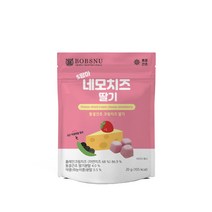 서울대 밥스누 S맘마 약콩 네모치즈 동결건조 아기간식 크림치즈 3종 택1, 딸기 20g