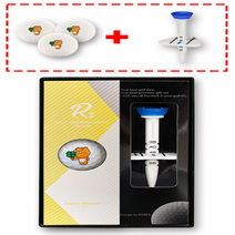 카카오프렌즈 R3 골프공 높이조절 골프티 단체 추석 선물 세트, 10개세트