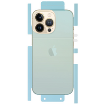 [아이폰13미니뒷면스티커] 투에이비 아이폰13 12 3D 풀커버 강화유리 올인원 패키지 (전면+후면+카메라 보호), (사이드+후면) 유광 SET