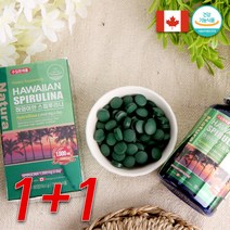 1+1 캐나다수입 하와이안 스피루리나 (580mgx180정), 180정, 500mg
