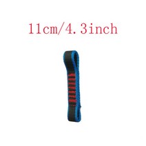 22kn 암벽 등반 동굴 퀵 드로우 스트링 교체 슬링 리테이너 퀵 드로우 교체, [01] 11cm 43inch