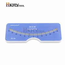 각도자 척추계 의료 평가 측정 테스트 성인 어린이용 측만증 진단용 검진기, 01 파란