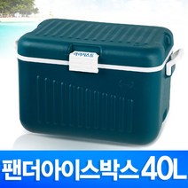 엔플라스틱 팬더 아이스박스 40L, 레드
