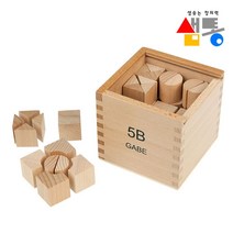샘통 5B가베 2.5cm형 프뢰벨가베 은물 _888EA, 본상품선택