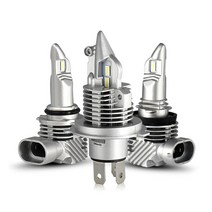 야마하 FJR1300 오토바이 Q10 LED 전조등 바이크 헤드라이트, H4, 1개