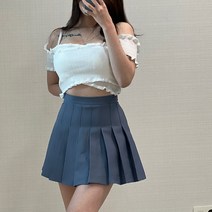 하이틴 캐주얼 테니스치마 주름치마 플리츠스커트