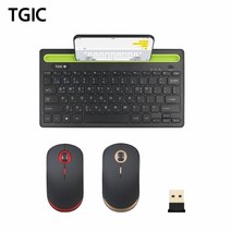 TGIC TGC-BK380 BT102 블루투스 키/마 세트 (레드)