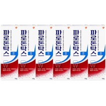 파로돈탁스 데일리 후로라이드 쿨링 민트 치약, 6개, 100g