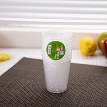 재아몰 다회용투명컵 10개입 1호 200ml 플라스틱컵 다회용컵, 1, 1