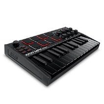 AKAI 프로페셔널 MPK 미니 MK3 - 25 키 USB MIDI 키보드 컨트롤러, 검은색, MPK 미니 전용