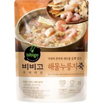 CJ 햇반 소프트밀 해물 누룽지죽 420g