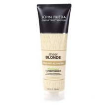 John Freida 시어 블론드 브라이트닝 컨디셔너, 250ml, 5개