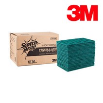 3M 수세미 96 다목적수세미 20개입, 단품