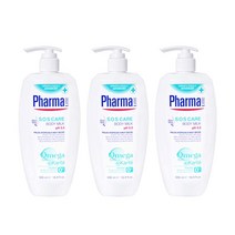 파마라인 바디밀크 S.O.S케어 아토피 약산성 대용량 고보습 악건성 극건성 무향 남자 산뜻한 수분 명품 바디로션 시어버터 남자 임산부 민감성 저자극 등드름 모공각화증, 3개