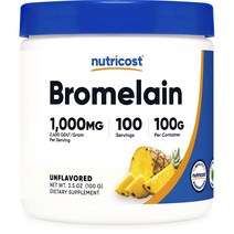 뉴트리코스트 브로멜라인 2400GCU 무맛, 100g, 1개