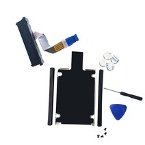 노트북수리키트 Dell piron 15 5558 5555 5559 P51F V3567 노트북 SATA 하드 드라이브용 HDD 케이블 SSD 커넥터 플렉스 NBX0001QE00 0H, [02] Cable with Stand, 02 Cable with Stand