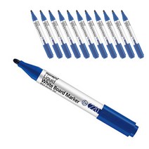 생잉크 보드마카 220 1DZ, 청색, 12개입