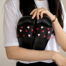 [분홍코끼리]하트하트 탄력슬리퍼_1.5cm