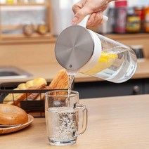 넥스코 내열유리 냉장고 물병 1.4L 모음, 상세설명 참조, 유리물병 1400ml 눈금